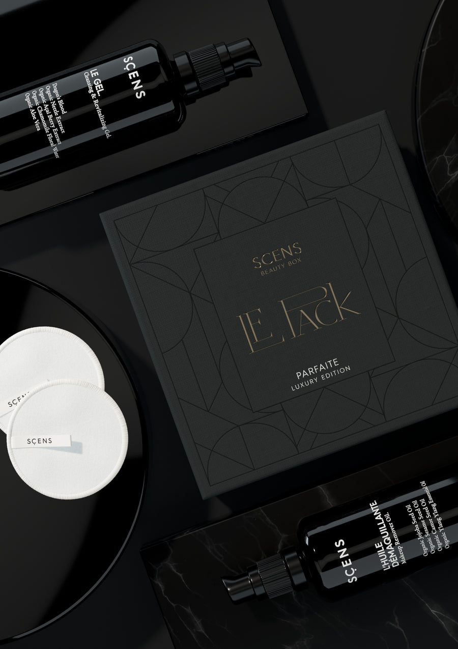 Le pack parfaite luxury edition -  l'huile demáquillante + Le Gel + disques beauté